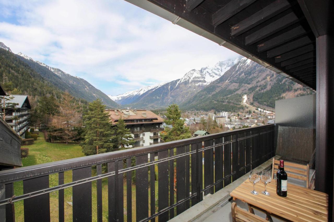 Superbe T3 En Face Du Brevent, Chamonix Apartment Bagian luar foto