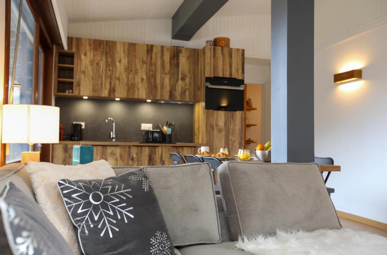 Superbe T3 En Face Du Brevent, Chamonix Apartment Bagian luar foto