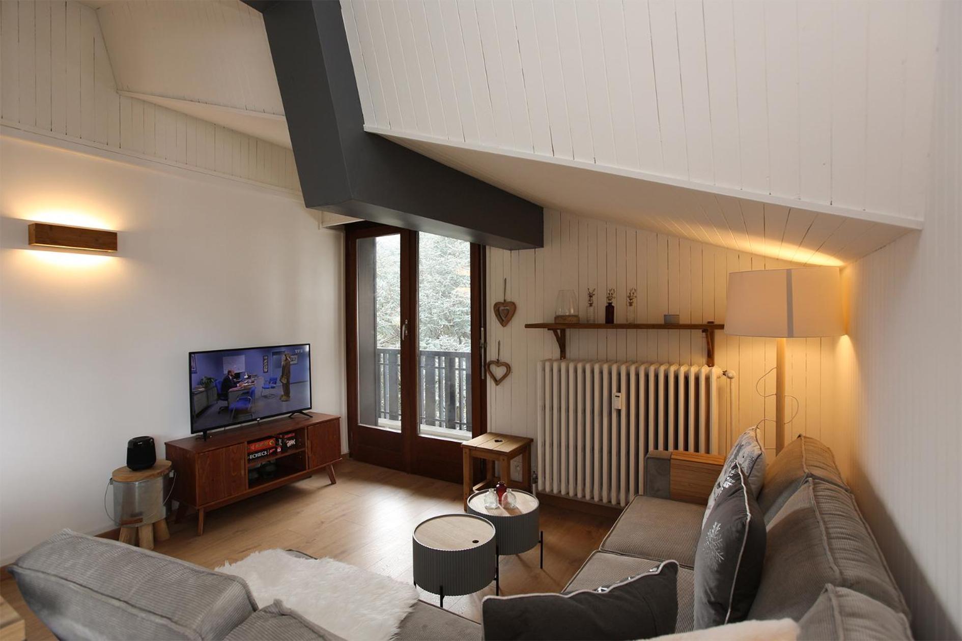 Superbe T3 En Face Du Brevent, Chamonix Apartment Ruang foto